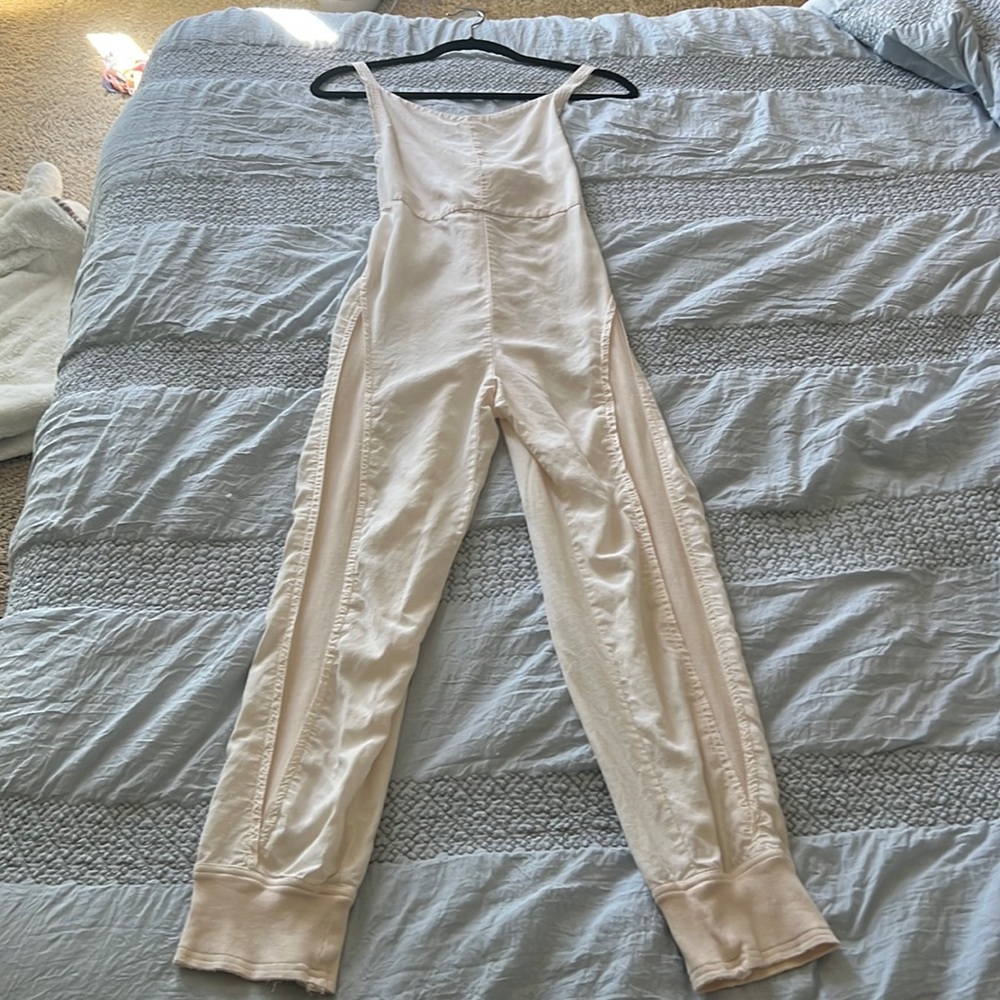 Adorable free people summer jumpsuit